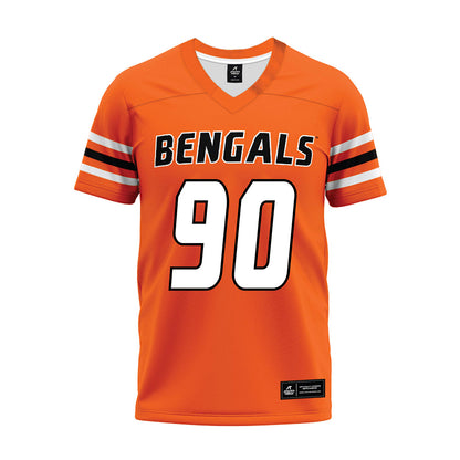 Idaho State - NCAA Football : Beau Jaques - Orange Premium Football Jersey-0