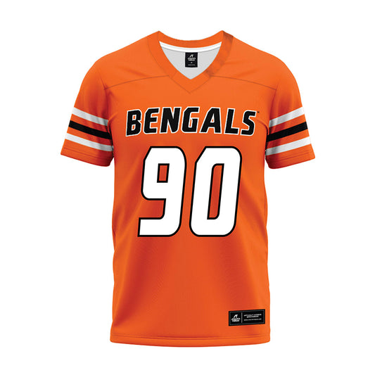 Idaho State - NCAA Football : Beau Jaques - Orange Premium Football Jersey-0