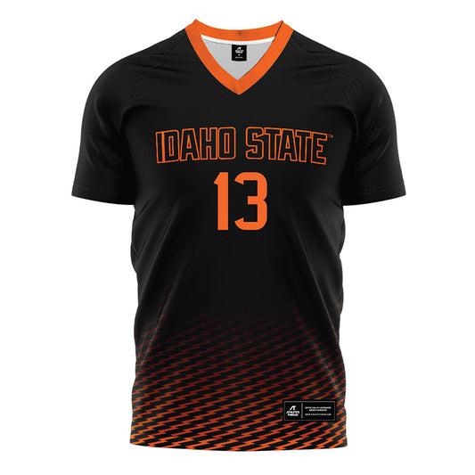 Idaho State - NCAA Women's Soccer : Amanda Brayton - Black Soccer Jersey-0