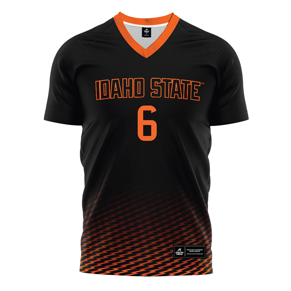Idaho State - NCAA Women's Soccer : Isabella Winton - Black Soccer Jersey-0