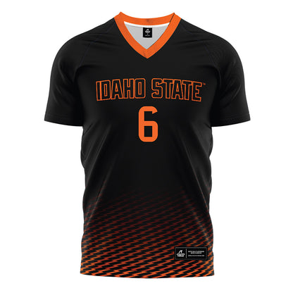 Idaho State - NCAA Women's Soccer : Isabella Winton - Black Soccer Jersey-0