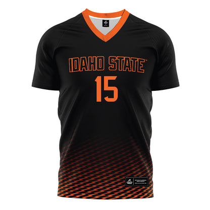 Idaho State - NCAA Women's Soccer : Mary Za - Black Soccer Jersey-0