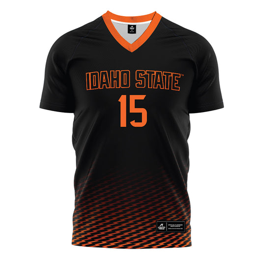 Idaho State - NCAA Women's Soccer : Mary Za - Black Soccer Jersey-0