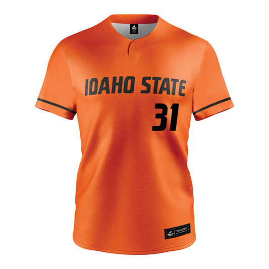 Idaho State - NCAA Softball : Riley Wickum - Orange Jersey-0