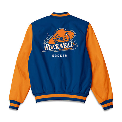 Bucknell - NCAA Men's Soccer : Jack Lucas - Bomber Jacket-1