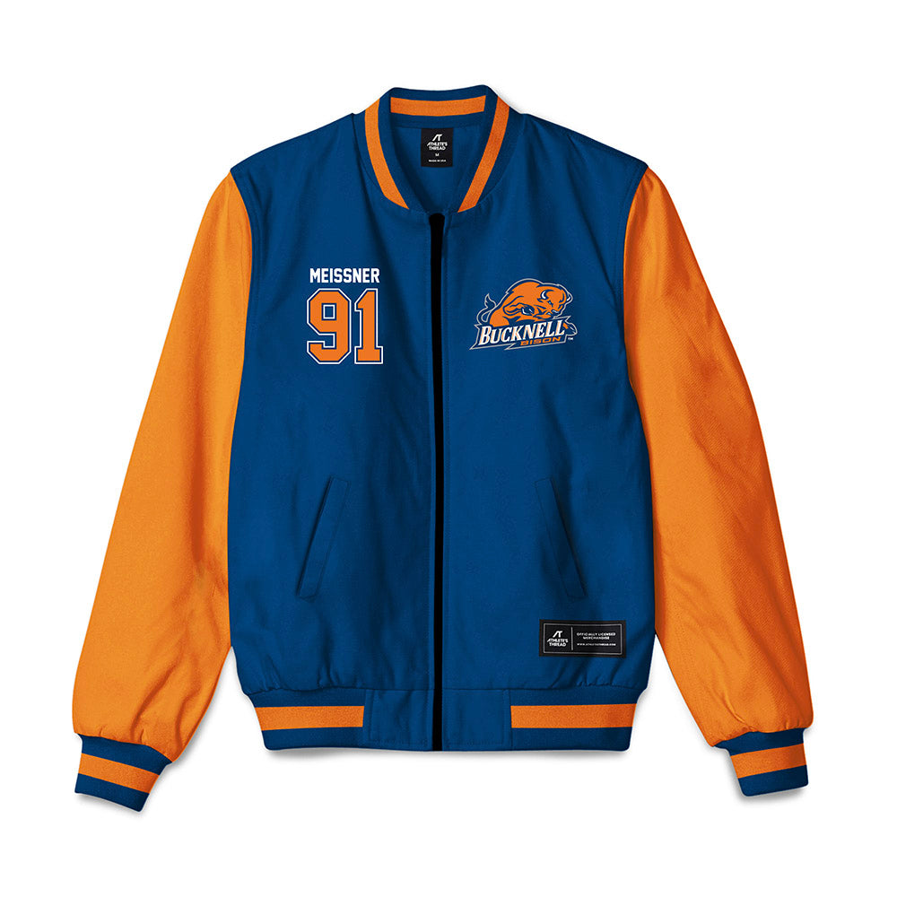 Bucknell - NCAA Football : Kato Meissner - Bomber Jacket-0