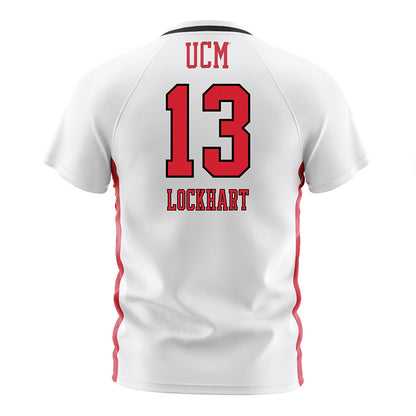 UCM - NCAA Women's Soccer : Hadley Lockhart - White Soccer Jersey-1