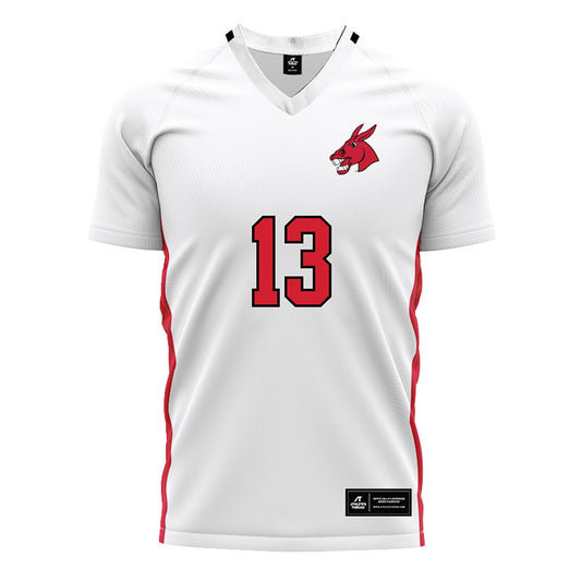 UCM - NCAA Women's Soccer : Hadley Lockhart - White Soccer Jersey-0