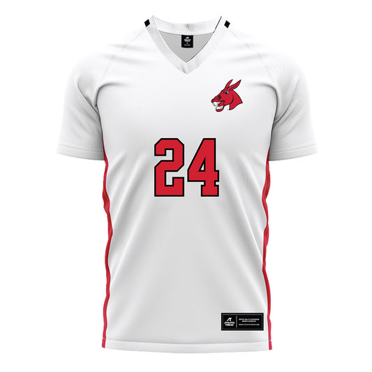UCM - NCAA Women's Soccer : Anna Lack - White Soccer Jersey-0