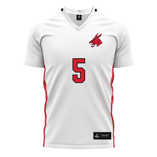 UCM - NCAA Women's Soccer : Kate Martin - White Soccer Jersey-0