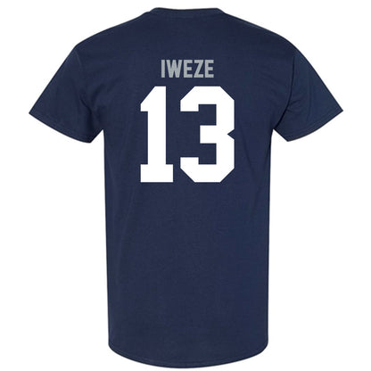 Utah State - NCAA Men's Basketball : David Iweze - Classic Shersey T-Shirt-1