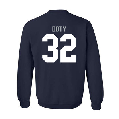 Utah State - NCAA Football : Charger Doty - Classic Shersey Crewneck Sweatshirt-1
