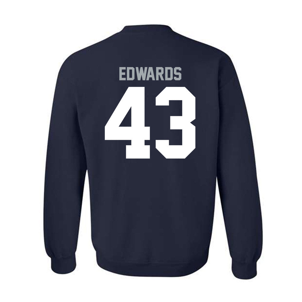 Utah State - NCAA Football : Owen Edwards - Classic Shersey Crewneck Sweatshirt-1