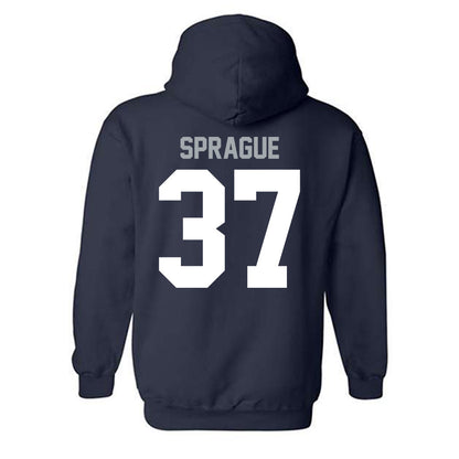 Utah State - NCAA Football : Dylan Sprague - Classic Shersey Hooded Sweatshirt-1