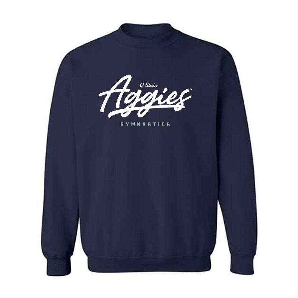 Utah State - NCAA Women's Gymnastics : Lundyn VanderToolen - Classic Shersey Crewneck Sweatshirt-0