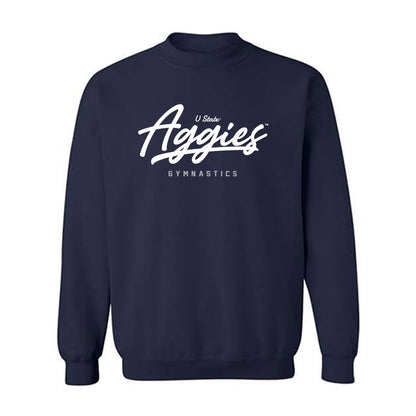 Utah State - NCAA Women's Gymnastics : Lundyn VanderToolen - Classic Shersey Crewneck Sweatshirt-0
