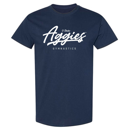 Utah State - NCAA Women's Gymnastics : Lundyn VanderToolen - Classic Shersey T-Shirt-0