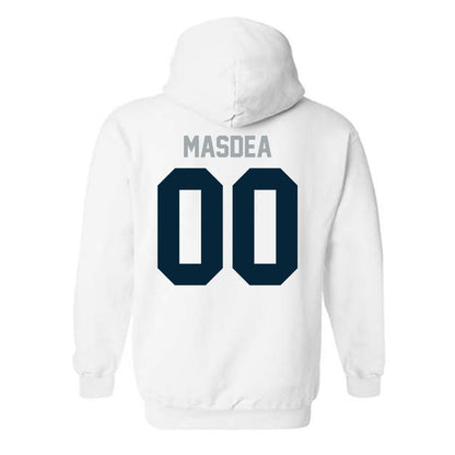 Utah State - NCAA Football : Tyler Masdea - Classic Shersey Hooded Sweatshirt-1