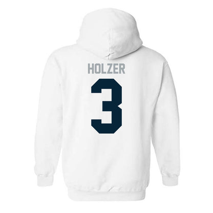 Utah State - NCAA Softball : Natalie Holzer - Classic Shersey Hooded Sweatshirt-1