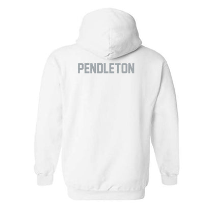 Utah State - NCAA Football : Jordan Pendleton - Classic Shersey Hooded Sweatshirt-1