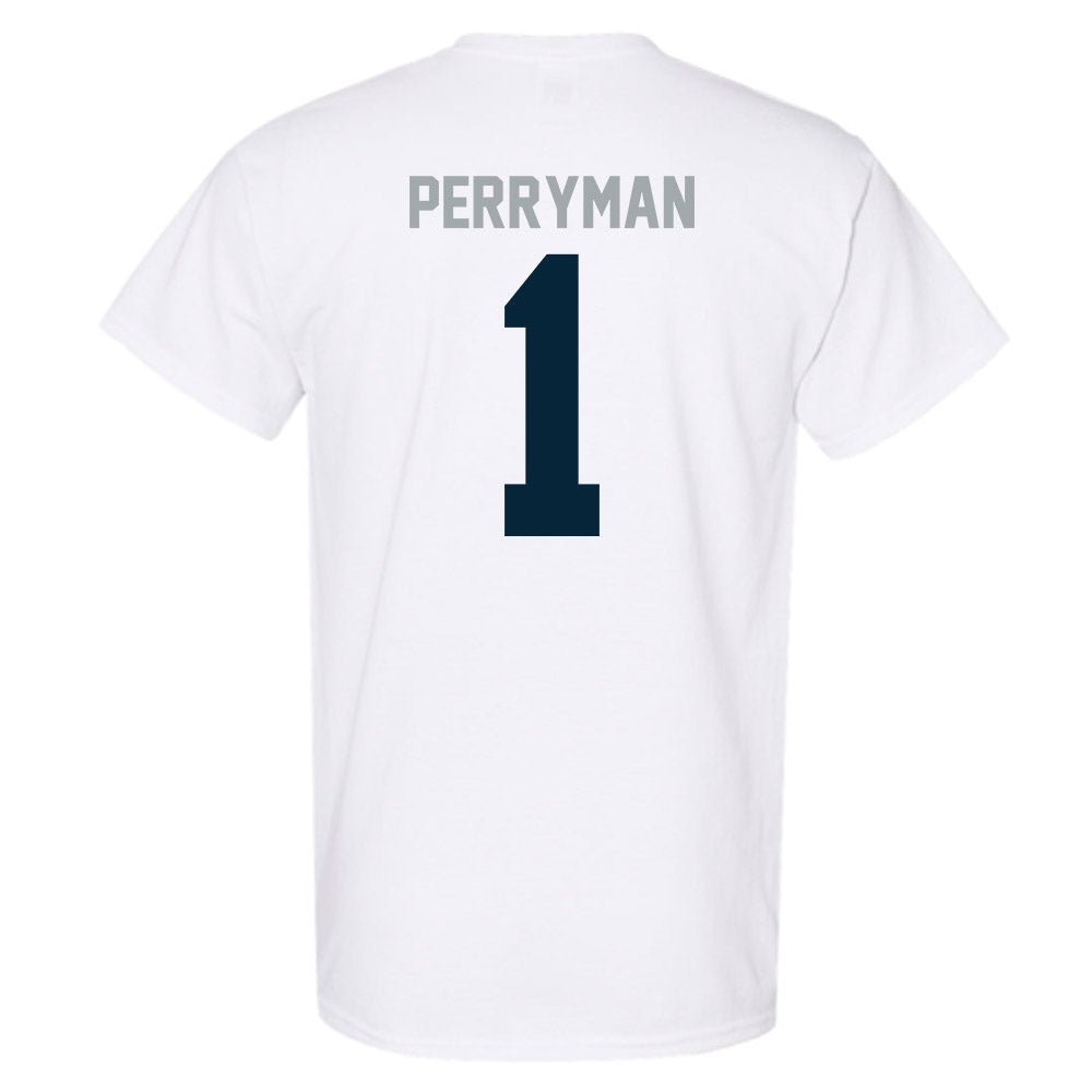 Utah State - NCAA Men's Basketball : Elijah Perryman - Classic Shersey T-Shirt-1