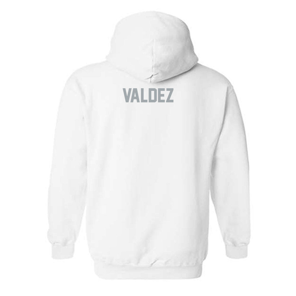 Utah State - NCAA Women's Gymnastics : Alianna Valdez - Classic Shersey Hooded Sweatshirt-1