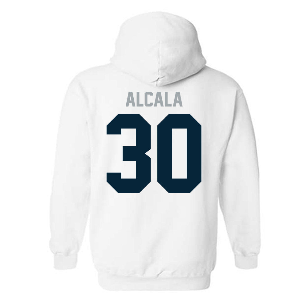Utah State - NCAA Women's Soccer : Valeria Alcala - Classic Shersey Hooded Sweatshirt-1
