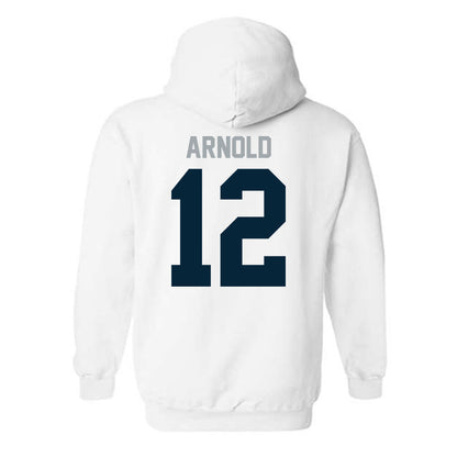 Utah State - NCAA Football : Bobby Arnold - Classic Shersey Hooded Sweatshirt-1