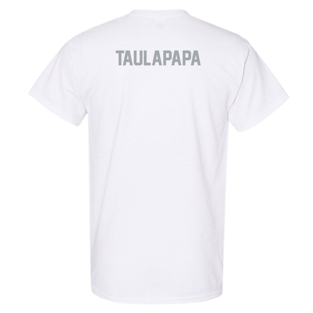 Utah State - NCAA Football : Clyde Taulapapa - Classic Shersey T-Shirt-1
