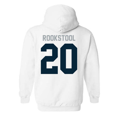 Utah State - NCAA Women's Basketball : Kylani Rookstool - Classic Shersey Hooded Sweatshirt-1