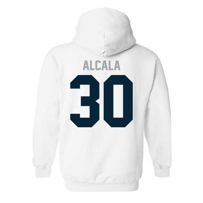 Utah State - NCAA Women's Soccer : Valeria Alcala - Classic Shersey Hooded Sweatshirt-1