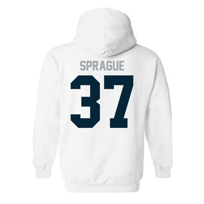 Utah State - NCAA Football : Dylan Sprague - Classic Shersey Hooded Sweatshirt-1