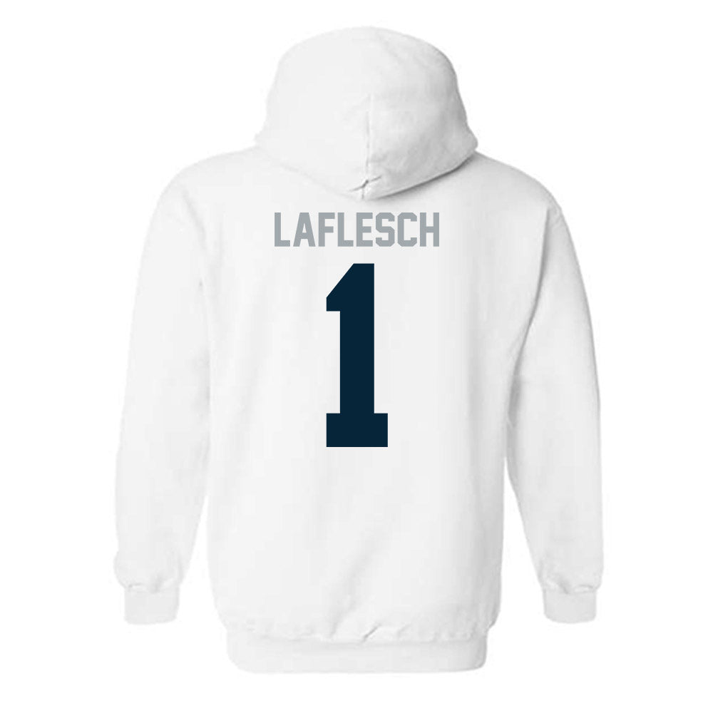 Utah State - NCAA Women's Volleyball : Lily LaFlesch - Classic Shersey Hooded Sweatshirt-1