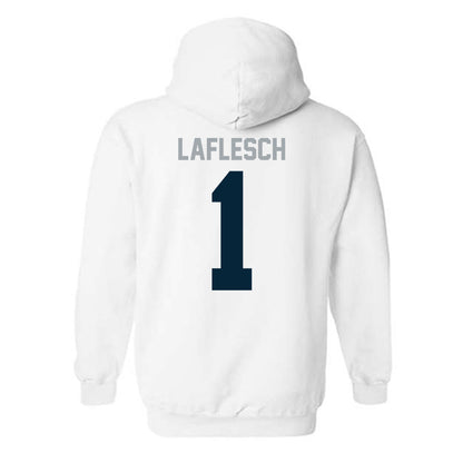 Utah State - NCAA Women's Volleyball : Lily LaFlesch - Classic Shersey Hooded Sweatshirt-1