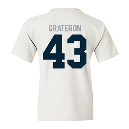 Utah State - NCAA Football : Diego Grateron - Classic Shersey Youth T-Shirt-1