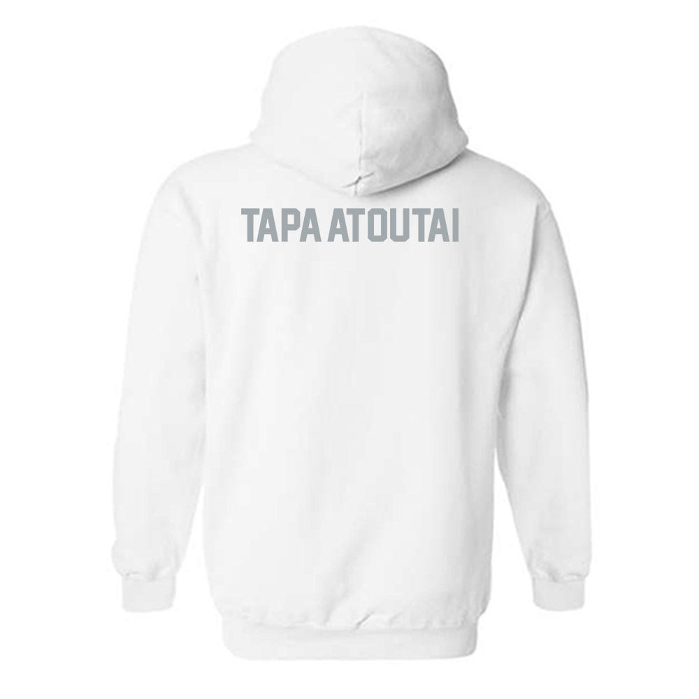 Utah State - NCAA Football : Viliami Tapa'atoutai - Classic Shersey Hooded Sweatshirt-1