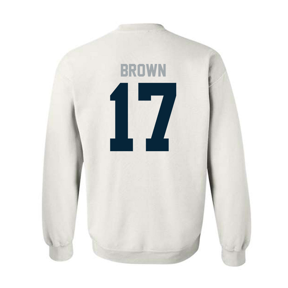 Utah State - NCAA Football : Mataira Brown - Classic Shersey Crewneck Sweatshirt-1