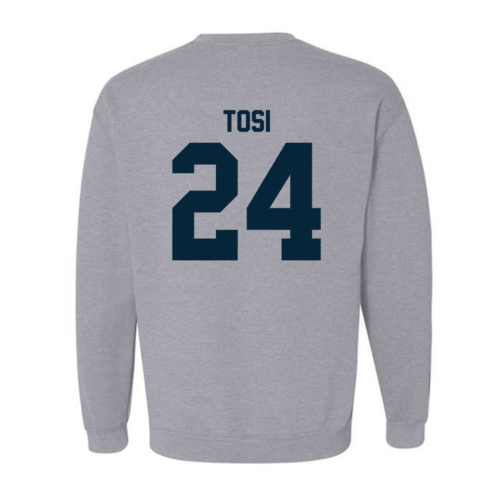 Utah State - NCAA Men's Basketball : Kingston Tosi - Crewneck Sweatshirt-1