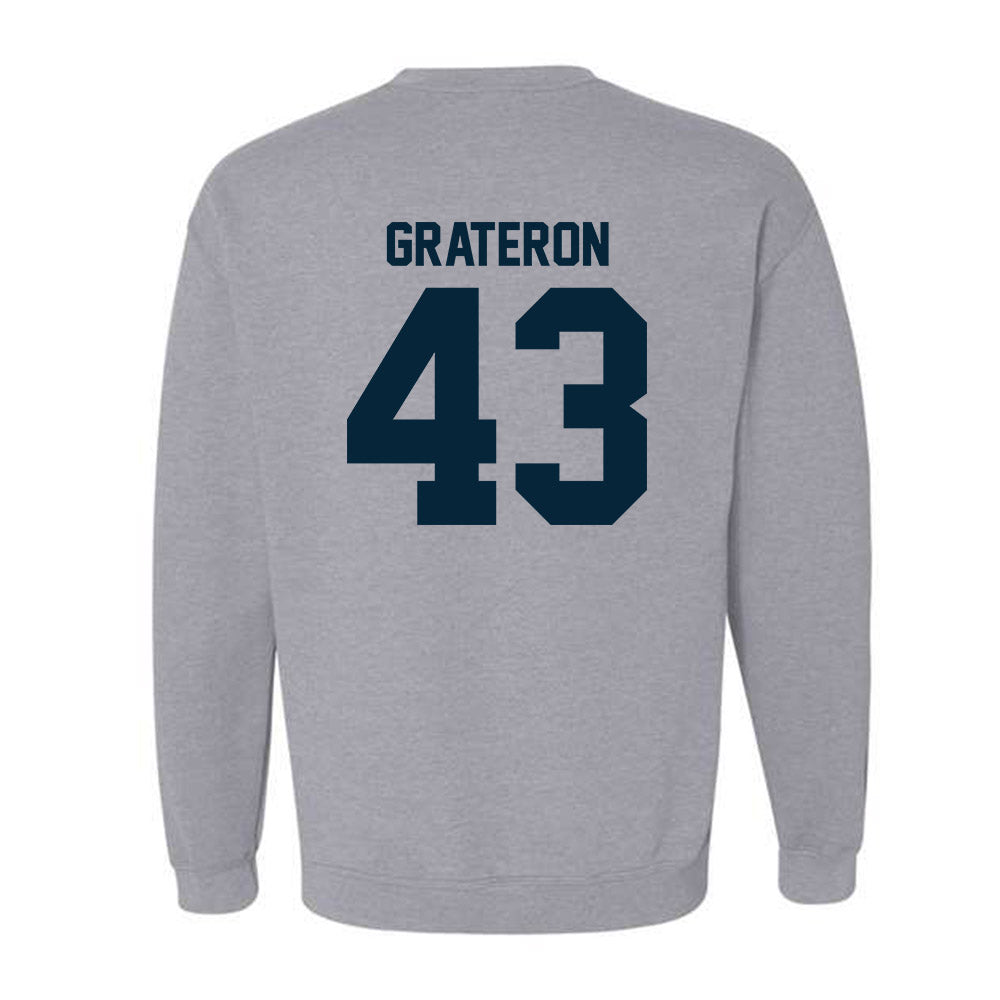 Utah State - NCAA Football : Diego Grateron - Crewneck Sweatshirt-1