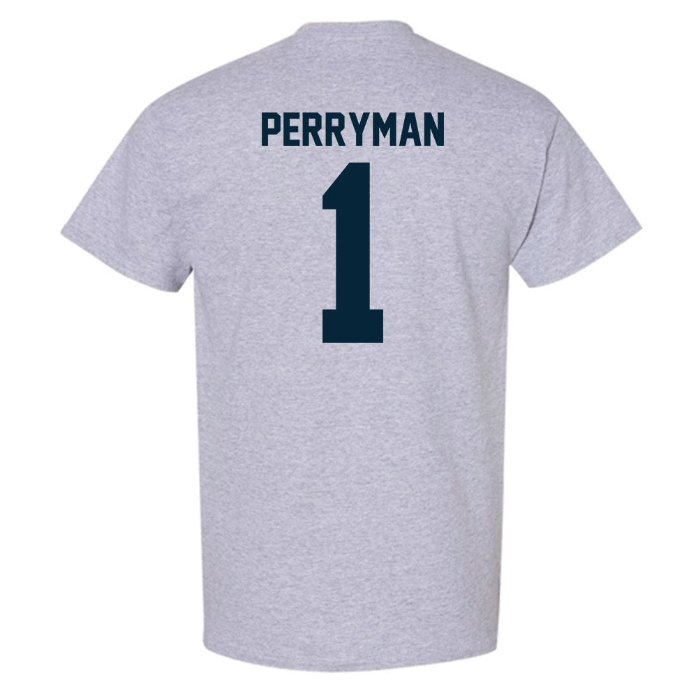 Utah State - NCAA Men's Basketball : Elijah Perryman - Classic Shersey T-Shirt-1