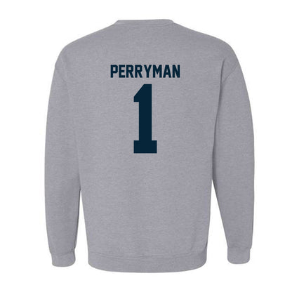 Utah State - NCAA Men's Basketball : Elijah Perryman - Classic Shersey Crewneck Sweatshirt-1