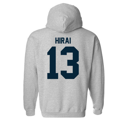 Utah State - NCAA Women's Soccer : kunie hirai - Hooded Sweatshirt-1
