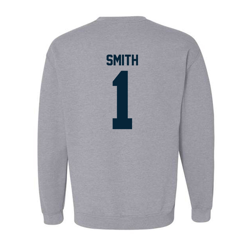 Utah State - NCAA Softball : Denay Smith - Crewneck Sweatshirt-1