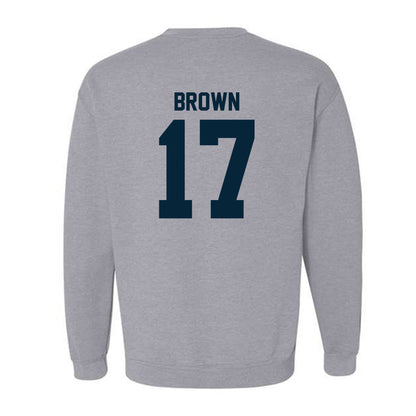 Utah State - NCAA Football : Mataira Brown - Crewneck Sweatshirt-1