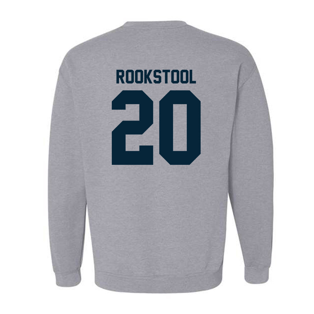 Utah State - NCAA Women's Basketball : Kylani Rookstool - Classic Shersey Crewneck Sweatshirt-1