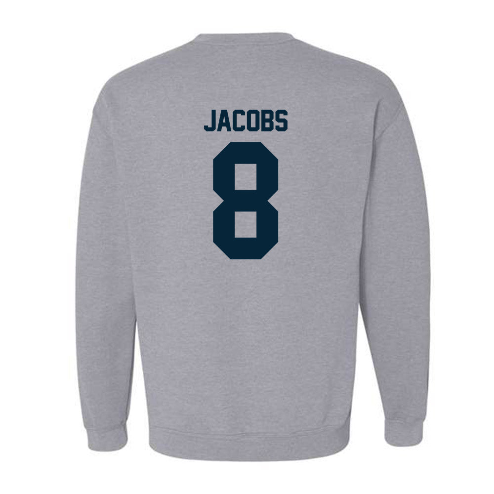 Utah State - NCAA Football : Javen Jacobs - Crewneck Sweatshirt-1