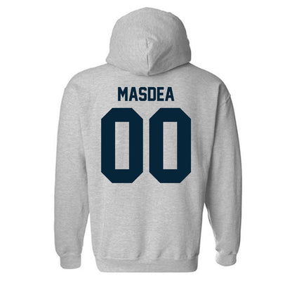 Utah State - NCAA Football : Tyler Masdea - Classic Shersey Hooded Sweatshirt-1
