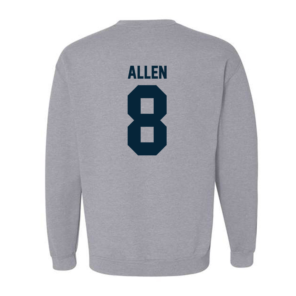 Utah State - NCAA Men's Basketball : Drake Allen - Crewneck Sweatshirt-1