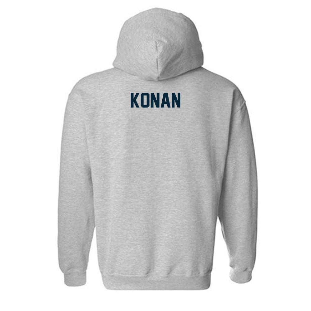 Utah State - NCAA Men's Track & Field : David Konan - Hooded Sweatshirt-1