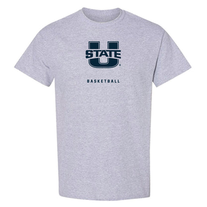 Utah State - NCAA Men's Basketball : Drake Allen - T-Shirt-0